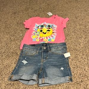 Girls short set